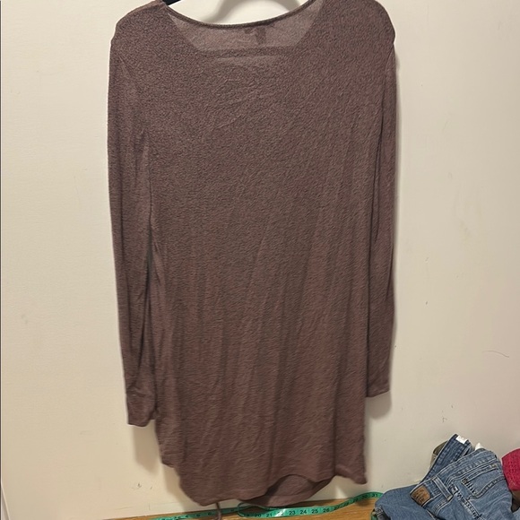 Nine West Long Sleeve Dress with Ruched Side - Picture 4 of 4
